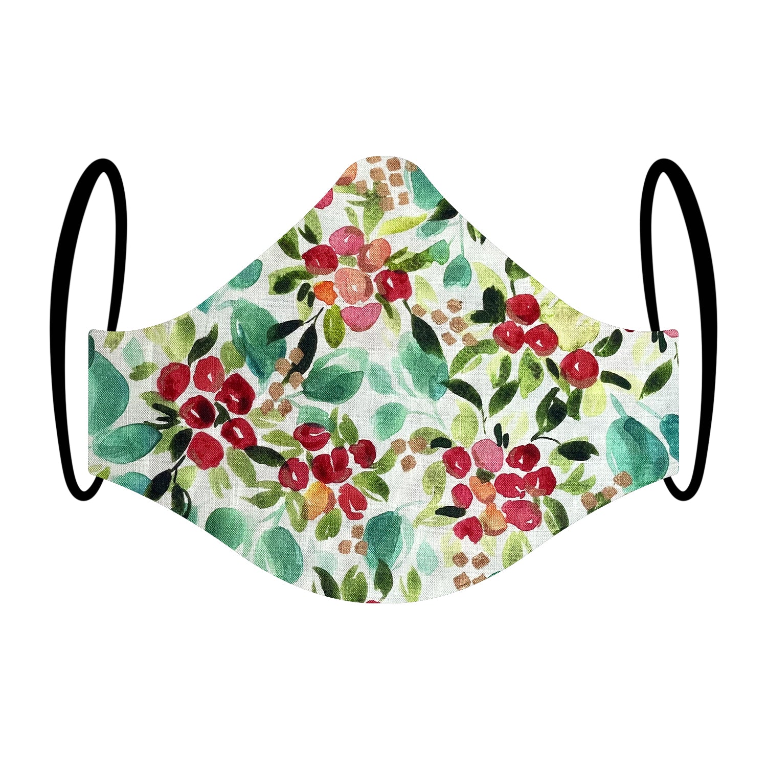 "Cherry Picking" Print Triple-layer Washable Face Mask