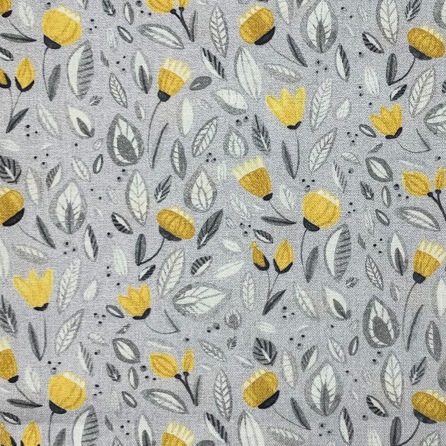 Triple layered face mask made in Melbourne Australia from cotton and poplin featuring a unique pollen wattle flower print