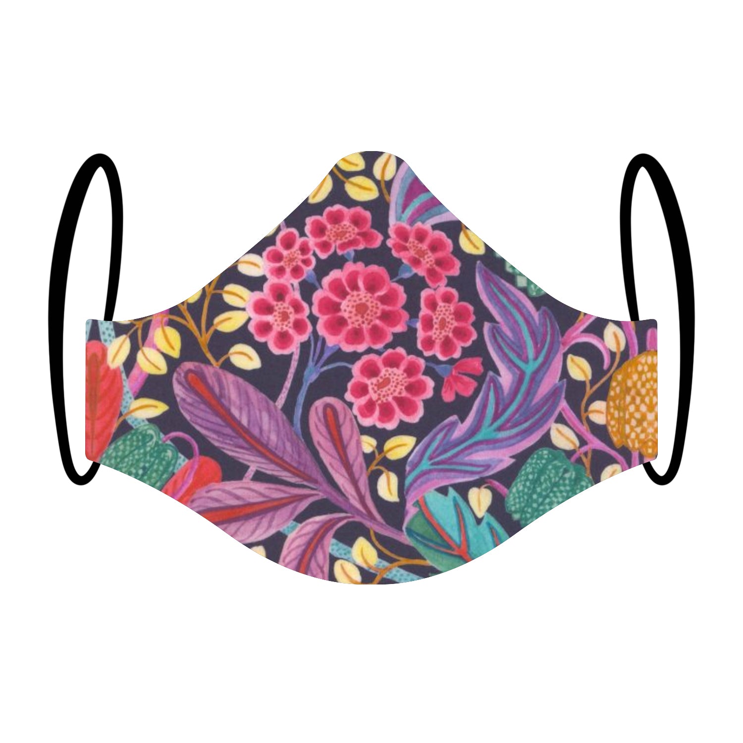 "Lockdown Goddess" Floral Face Mask featuring Liberty London Fabric Triple-layer Washable {Limited Edition}