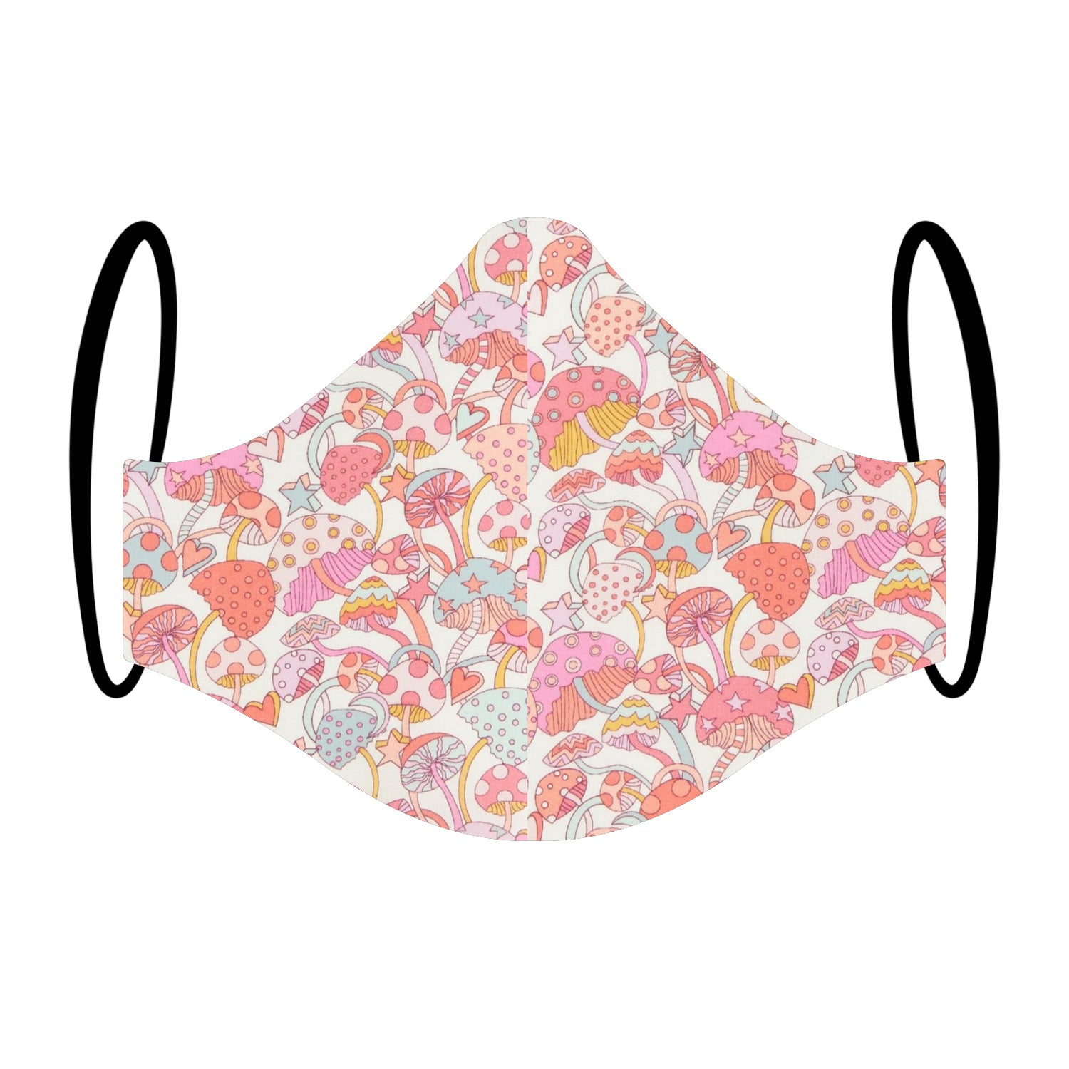 "Not Mush-room To Move" Limited Edition {Liberty London} Print Triple-layer Washable Face Mask